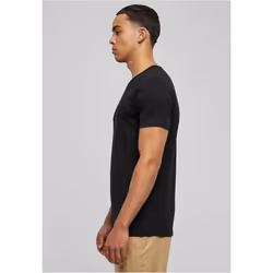 Urban Classics TB814 Tee-shirt Collier ras de cou Manche courte Coton, Elastane, Pull-over