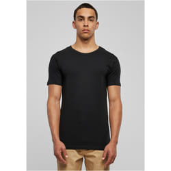 Urban Classics TB814 Tee-shirt Collier ras de cou Manche courte Coton, Elastane, Pull-over
