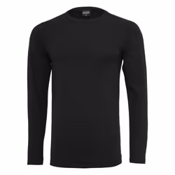 Urban Classics Fitted Stretch L/S Tee-shirt Encolure torsadée Manches longues Coton, Elastane