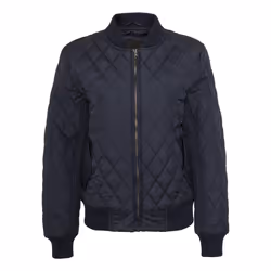Urban Classics TB806, Bomber, Femelle, Adulte, 2 pochettes, Polyester, Marine