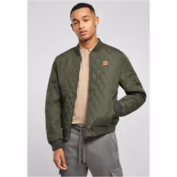 Urban Classics TB862, Bomber, Mâle, Adulte, M, SML, Olive