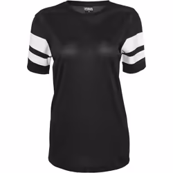 Urban Classics TB901, Tee-shirt, Adulte, Femelle, Noir, Blanc, M, EUE