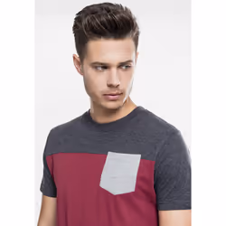T-shirt Urban Classic 3-tone pocket - Vue supplémentaire 8