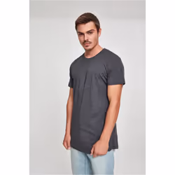 Urban Classics Shaped Long Tee Tee-shirt Encolure torsadée Manche courte Coton