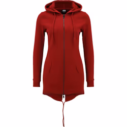 Urban Classics TB1075, Parka, Femelle, Adulte, 2 pochettes, Coton, Polyester, Bourgogne