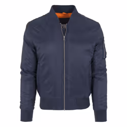 Urban Classics Basic Bomber Jacket, Bomber, Mâle, Adulte, XXL, SML, Marine