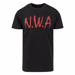 Mister Tee N.W.A Tee, Tee-shirt, Adulte, Mâle, Noir, S, Motif