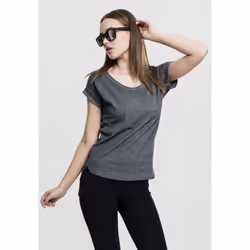 Urban Classics TB1196, Tee-shirt, Adulte, Femelle, Gris, XS, SML