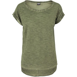 Urban Classics TB1196-00176-0058 Tee-shirt Encolure torsadée Sans manches Coton