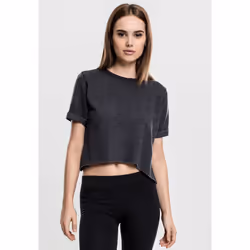 T-shirt femme Urban Classic burnout leeve crew