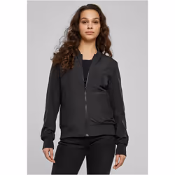 Urban Classics TB1217, Bomber, Femelle, Adulte, XL, SML, Noir