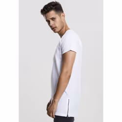 T-shirt Urban Classic long shaped zip