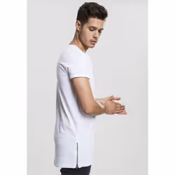 T-shirt Urban Classic long shaped zip - Vue supplémentaire 4