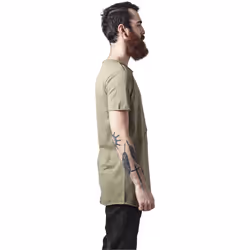 T-shirt Urban Classic long front zip