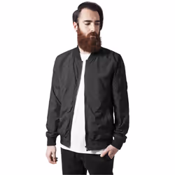 Urban Classics TB1258, Blouson coupe-vent, Mâle, Adulte, L, SML, Noir