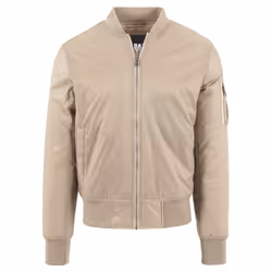 Urban Classics Basic Bomber Jacket, Bomber, Mâle, Adulte, M, SML, Beige