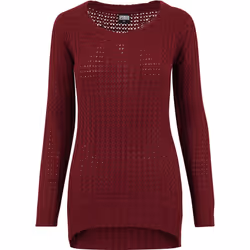 Urban Classics TB739, Adulte, Femelle, Pull, Bourgogne, S, SML