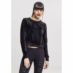 T-shirt femme Urban Classic velvet crew