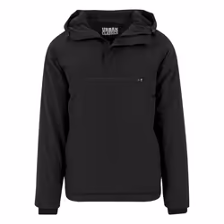 Urban Classics TB1443, Anorak, Mâle, Adulte, Nylon, Polyamide, Polyester, Noir