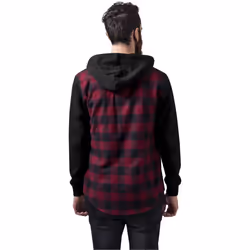 Chemise Urban Classic hooded ed flanell sweat leeve - Vue supplémentaire 7