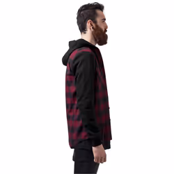 Chemise Urban Classic hooded ed flanell sweat leeve - Vue supplémentaire 8