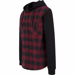 Chemise Urban Classic hooded ed flanell sweat leeve - Vue supplémentaire 6