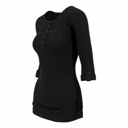 Urban Classics TB1297-00007-0046 Tee-shirt Col boutonné Manches longues Coton, Elastane - Vue supplémentaire 8