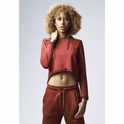 Urban Classics TB1305, Adulte, Femelle, Sweat à capuche, Bourgogne, Manches longues, Monochromatique