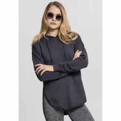 Urban Classics Ladies Oversized Terry, Adulte, Femelle, Sweat à capuche, Gris, XS, SML