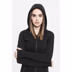 Sweatshirt à capuche femme Urban Classic athletic interlo zip - Vue supplémentaire 6