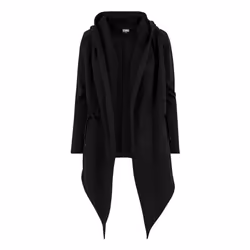 Urban Classics TB1330-00007-0042, Adulte, Femelle, Cardigan, Noir, Col châle, Manches longues