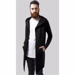 Urban Classics TB1389, Adulte, Mâle, Cardigan, Noir, XXL, États-Unis d'Amérique