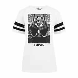 T-shirt femme Mister Tee 2pac Stripe