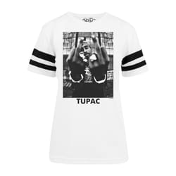 T-shirt femme Mister Tee 2pac Stripe
