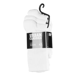 Urban Classics TB1471-00220-0076 Unisexe Chaussettes d’athlétisme Blanc 5 paire(s)