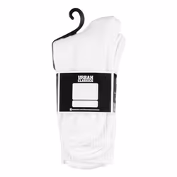 Urban Classics TB1471-00220-0076 Unisexe Chaussettes d’athlétisme Blanc 5 paire(s)