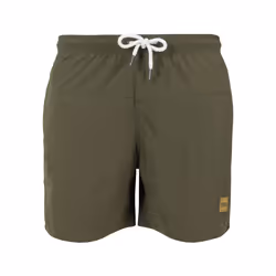Urban Classics TB1026, Bas de maillot de bain, Boxeurs de natation, Adulte, Olive, Monochromatique, XL