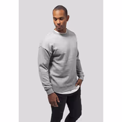 Urban Classics TB1591, Adulte, Mâle, Sweatshirt, Gris, L, États-Unis d'Amérique