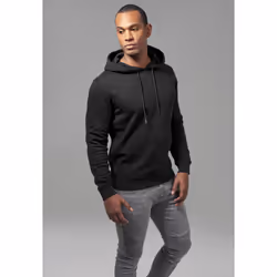 Urban Classics TB1592, Adulte, Mâle, Sweat à capuche, Noir, L, SML