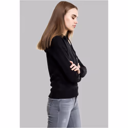 Sweatshirt à capuche femme Urban Classic côtelés - Vue supplémentaire 4