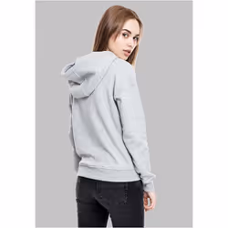 Sweatshirt à capuche femme Urban Classic basic côtelés