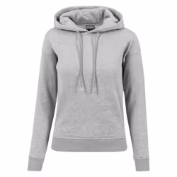 Sweatshirt à capuche femme Urban Classic basic côtelés