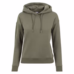 Sweatshirt à capuche femme Urban Classic basic côtelés - Vue supplémentaire 6
