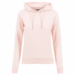 Sweatshirt à capuche femme Urban Classic basic côtelés