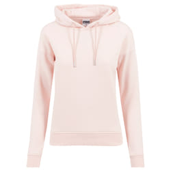 Sweatshirt à capuche femme Urban Classic basic côtelés