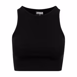 Urban Classics TB1498-00007-0046, Débardeur, Adulte, Femelle, Noir, M, Encolure torsadée