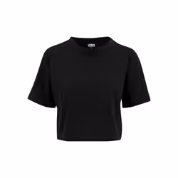 Urban Classics TB1555 Damen T-Shirt Ladies Short Oversized Tee Black, S - Vue supplémentaire 6