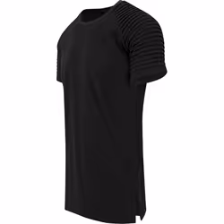 Urban Classics TB1563, Tee-shirt, Adulte, Mâle, Noir, L, États-Unis d'Amérique