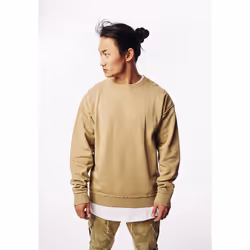 Urban Classics TB1590, Adulte, Mâle, Pull, Sable, S, SML