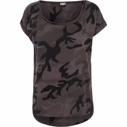 Urban Classics TB1635, Tee-shirt, Adulte, Femelle, Camouflage, Motif, Motif camouflage